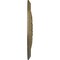 Ekena Millwork Luton Ceiling Medallion (Fits Canopies up to 1 1/8"), 15 3/4"OD x 5/8"P, Mississippi Mud Crackle CM16LUMMC - alternate 3